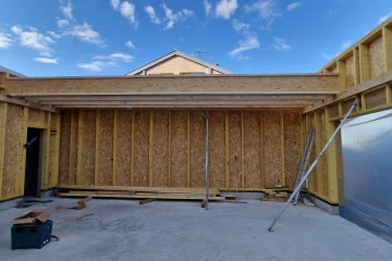 Montage de la charpente