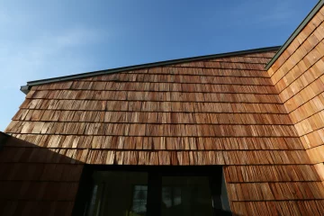Bardage en tavaillons - maison de la chasse - ville (51)